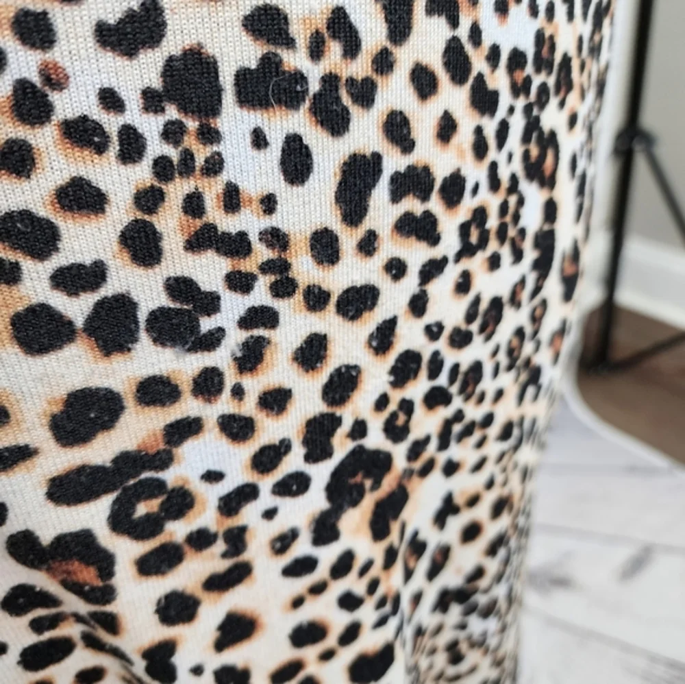 Betsey Johnson Leopard Print Sleep Dress‎ Pajamas